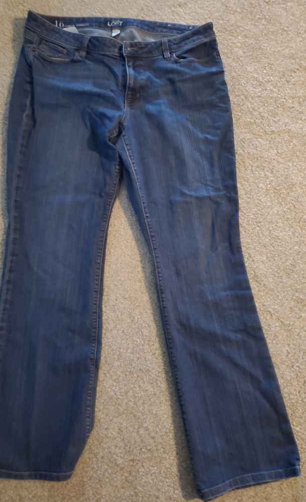 LOFT Women’s curvy bootcut jeans